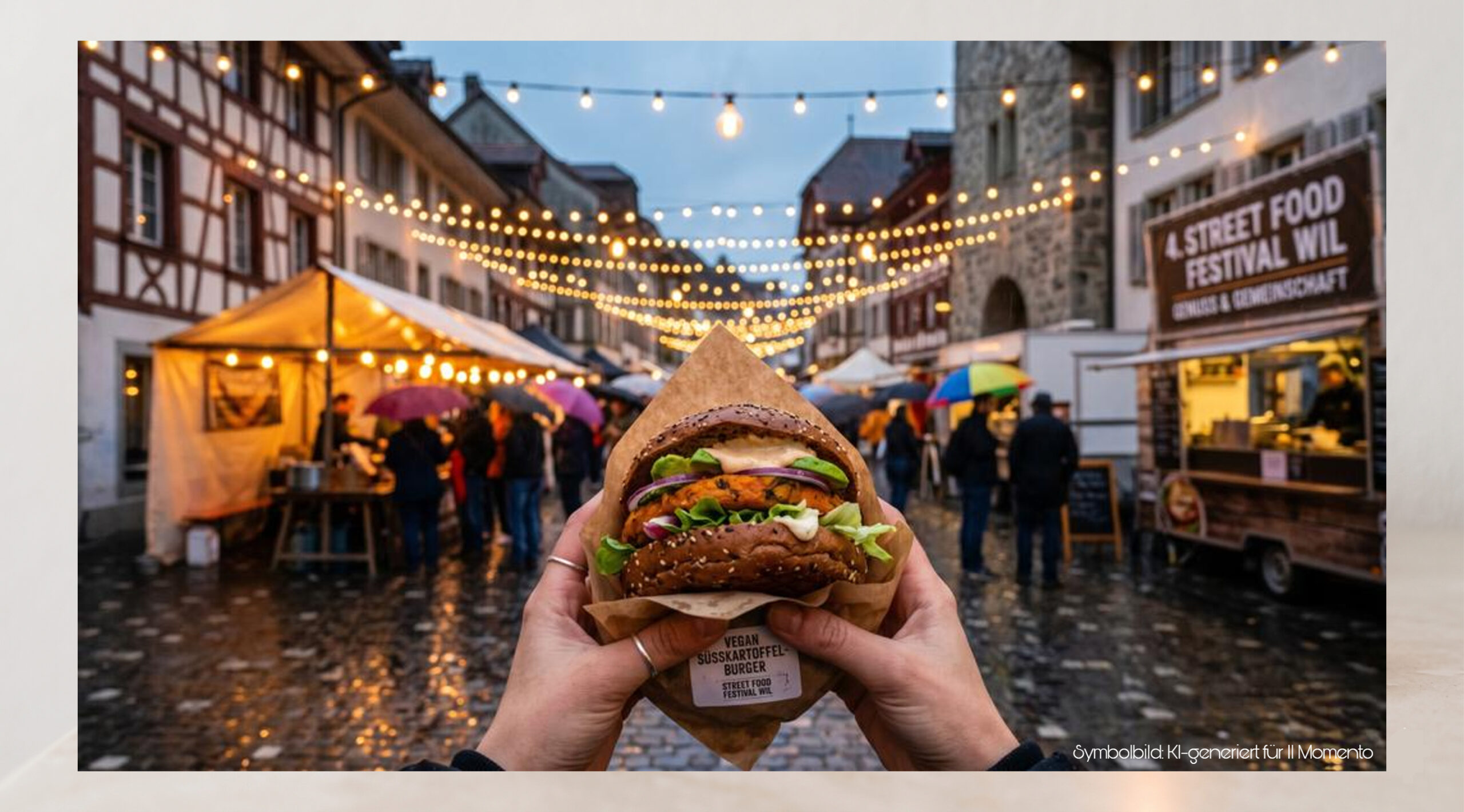 Street Food Vibe – Genussmomente zwischen Lichterketten, Regen & Herzlichkeit ✨