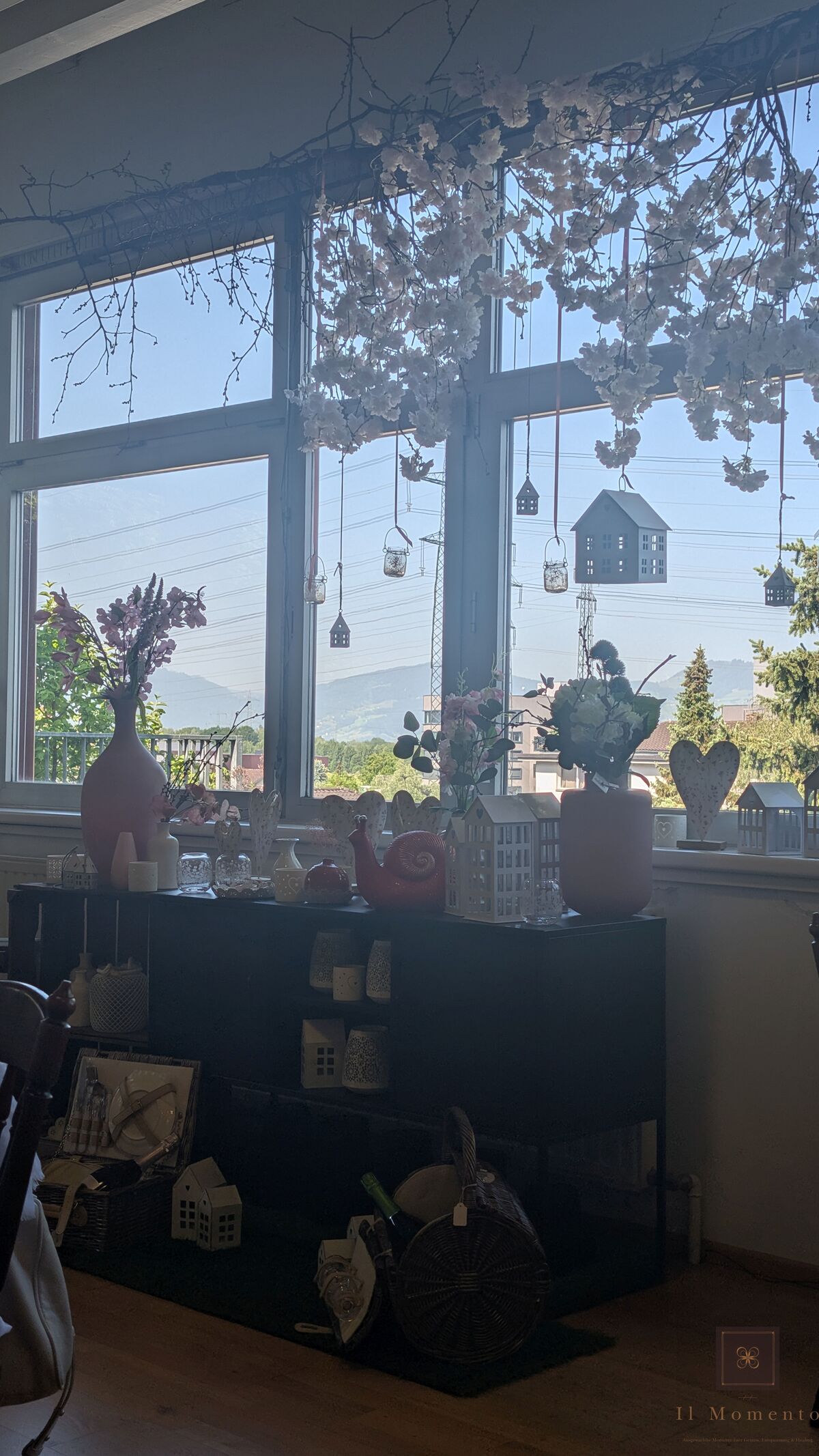 Aussicht vom Frühstücksraum